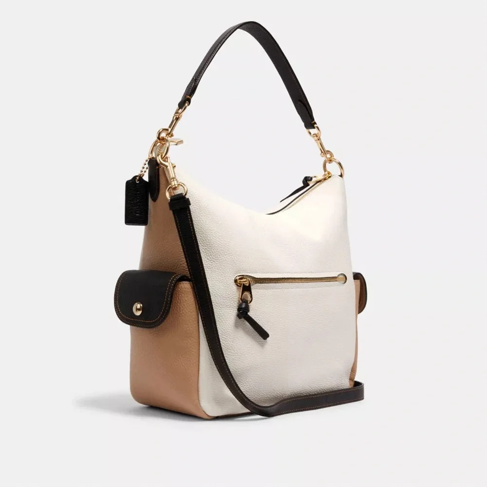 Coach Pennie Crossbody Shoulder Bag – Leather Chalk/Multi - Like New R$449 - Picture 7 of 8
